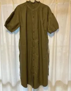 マタニティワンピース オリーブ M-L（西松屋）のサムネイル