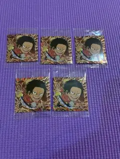 にふぉるめーしょん ワンピース大海賊シールウエハースLOG.12 ロジャー×5