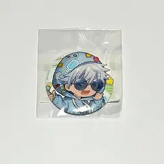 まるくじ 呪術廻戦 5周年 デコラパーカー 小吉 缶バッジ 五条悟 懐玉玉