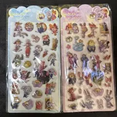 新品未開封　ズートピア　立体シール　ぷっくりシール　2枚セット