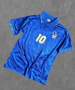 イタリア代表 1994モデル 復刻 ディアドラ ユニフォーム 10 バッジョ M