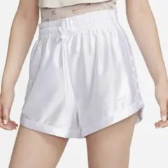 NIKE ショートパンツ ホワイトスナップボタン NIKE AS W NSW