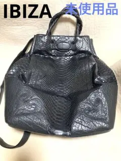 【未使用】IBIZA ダイヤモンドパイソン リュック イビザ 蛇革 バックパック