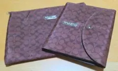 【新品】COACH シグネチャー ポーチ ステーショナリー 2点セット おしゃれ