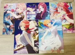 【5種コンプ】五等分の花嫁 一番くじ 全種セット 一花 二乃 三玖 四葉 五月