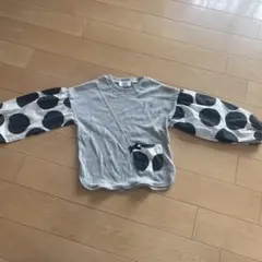 ドット柄バルーンスリーブトレーナーのサムネイル