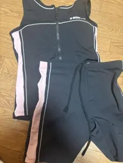 水着セット 黒・ピンク