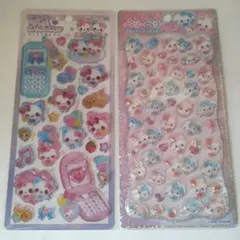 平成はっぴーフォン　まじかるみゅー・まじかるベリーベリー　プチドロップステッカー