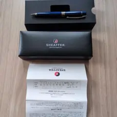 SHEAFFER ボールペン 青 専用ケース付きのサムネイル