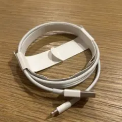 Apple純正 Lightning USBケーブル ホワイト