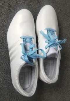 adidas アディダス ゴルフシューズ ホワイト ブルーのサムネイル