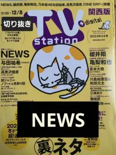 NEWS　切り抜き TVstation2023年24号