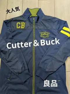 【Cutter＆Buck】ゴルフウェア ナイロンジャケットメンズ ネイビー良品