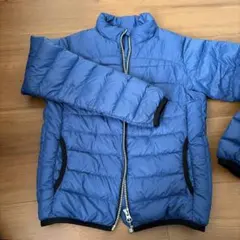 青いアウター中綿入り