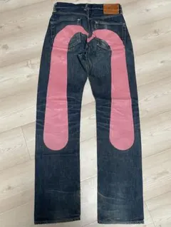 EVISU LOT 2001 No.2 W34 デニムパンツ 大黒ピンク EVISU LOT 2001 No.2 W34 デニムパンツ 大黒ピンク - メルカリ