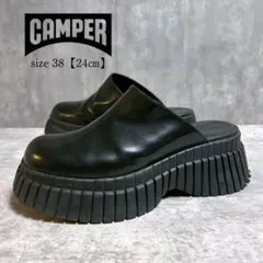 現行CAMPER BCN カンペール ビーシーエヌ 超厚底 サンダル 黒38 現行CAMPER BCN カンペール ビーシーエヌ 超厚底 サンダル 黒38 - メルカリ