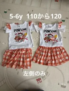 パウパトロール Tシャツ スカートセット 120