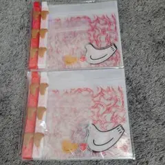 豊島屋　鳩の日限定Keep Yourはぁと　クリップandジプロック　2個セット