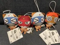 モンスターハンター ×ケロロ軍曹 ぬいぐるみちゃーむ vol.1 4点セット