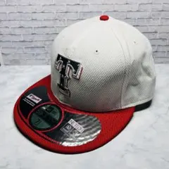 ニューエラ 59FIFTY テキサス・レンジャーズ 星条旗デザインキャップ 7