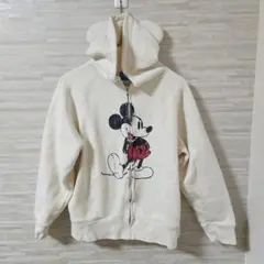 【M】東京ディズニーリゾート ミッキーマウス 耳付き パーカー