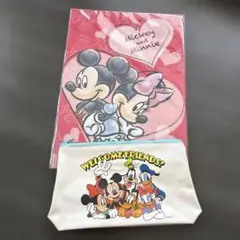 ディズニー ポーチとファイル