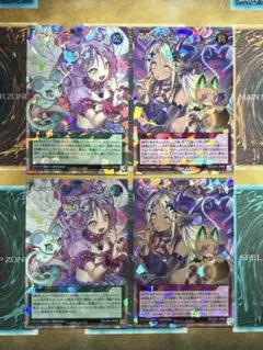 遊戯王ラッシュデュエル　天使の印ミカ　悪魔の印ルーファ　オーバーラッシュレア