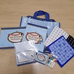 ディズニー　バケーションパッケージ　ステーショナリーセット