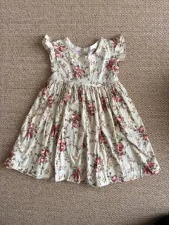 little cotton clothes ワンピース 花柄 4-5y - メルカリ