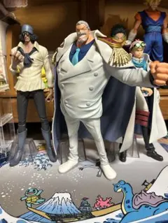 ワンピース　一番くじ　伝説の英雄　ガープ　コビー　青キジ