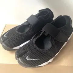 超美品 NIKE WMNS AIR RIFT BR 24㎝ ブラック 黒