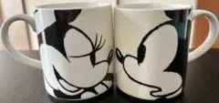 Francfranc ディズニー ミッキー ミニー ペア マグカップ 2個セット