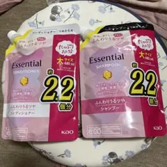 Kao Essential シャンプー コンディショナー つめかえ用 680mlのサムネイル