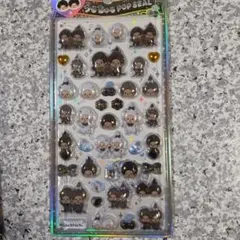 【正規品】新作 うるちゅる ポップシール モンチッチ モノトーン