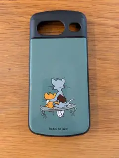 Pixel8トムとジェリー スマホケース グリーン