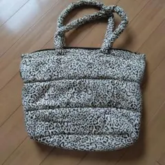 ZARA ヒョウ柄 トートバッグ