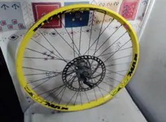 Mavic Deemax 完組フロントホイール 希少9mm クイックリリースハブ Mavic Deemax 完組フロントホイール 希少9mm クイックリリースハブ