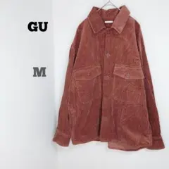 ジーユー GU【M】コーデュロイCPOシャツ アウタージャケット メンズ