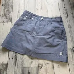 美品★le coq sportif★刺繍デザイン スコート キュロット 9