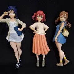 【 中古品 】ラブライブサンシャイン フィギュア 3体 まとめ売り