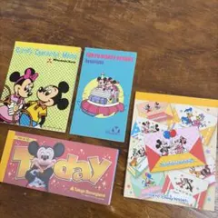 東京ディズニーランド キャラクター メモ帳セット