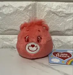ケアベア　フェイスマスコット2 ピンク　新品タグ付き