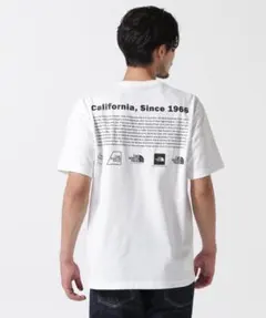 美品 Lサイズ ノースフェイス ヒストリカル Tシャツ ホワイト