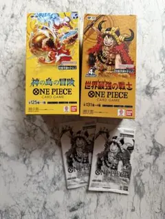 ワンピースカード ブースターパック 2BOX 4周年記念パックセット