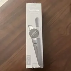 SALONIA スムースシャイン　ストレートヘアアイロン 24mm グレー