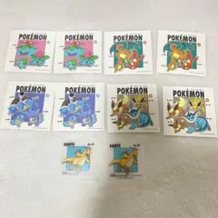 ポケモン 3coins スリーコインズ スリコ ステッカー 各2枚 イーブイなど