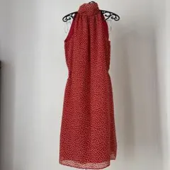 MARIENE JOBERTマルレーヌジョベルハート柄 ホルターネックワンピース