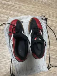 MIZUNO 卓球シューズ ブラック レッド