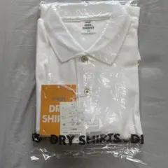 未使用　PRGR DRY SHIRTS 半袖　ホワイト L メンズポロシャツ