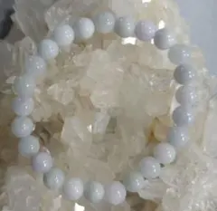 翡翠 7.5mm ブレスレット MIXカラー ミャンマー産 No.1